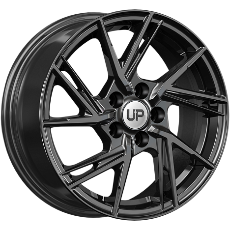 Up115 (КС1033-03) 6.5x15 ЕТ 38 5x100 57.1 New Black Арт.79884